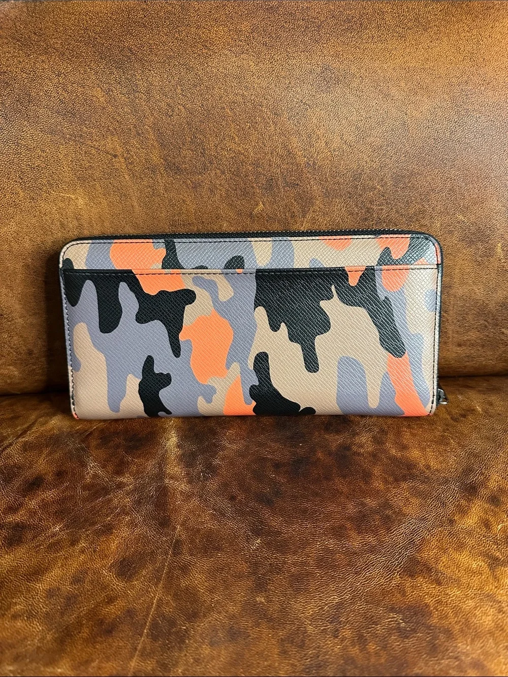 Michael Kors Camo Zip Wallet